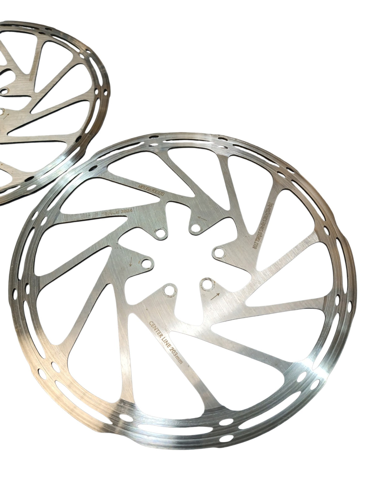 Par de Discos Sram Centerline 203mm (Usado)