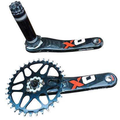 Pedivela Sram X0 Carbon DH BB30 (Usado)