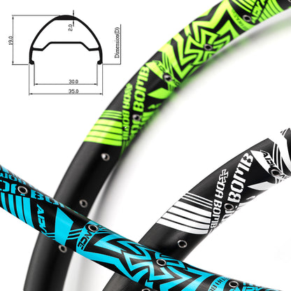 Aro DaBomb Advance 27.5 (Grafismo azul)