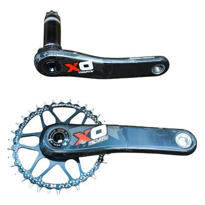 Pedivela Sram X0 Carbon DH BB30 (Usado)