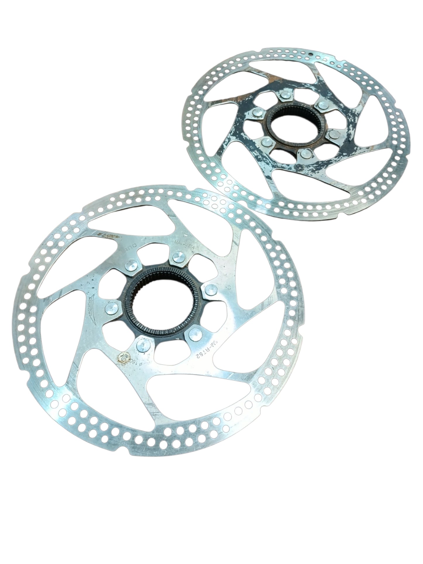 Par de Discos Shimano RT-62 Centerlock 160mm (Usado)