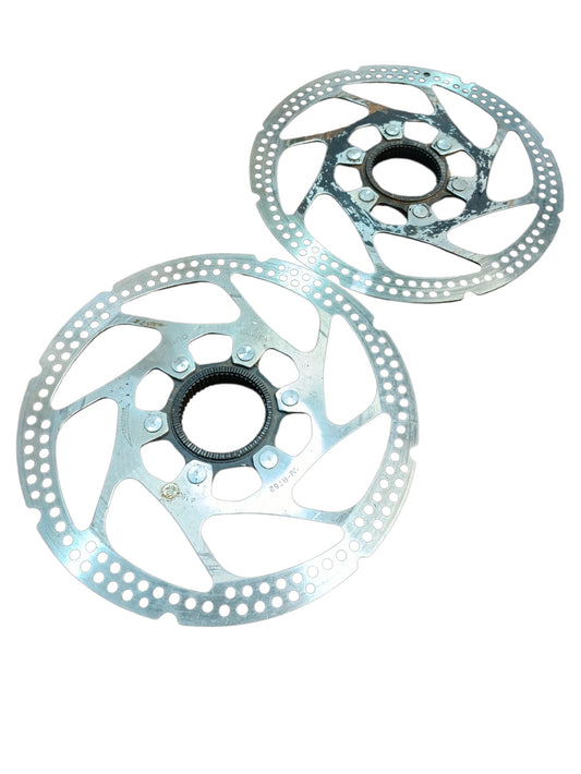 Par de Discos Shimano RT-62 Centerlock 160mm (Usado)