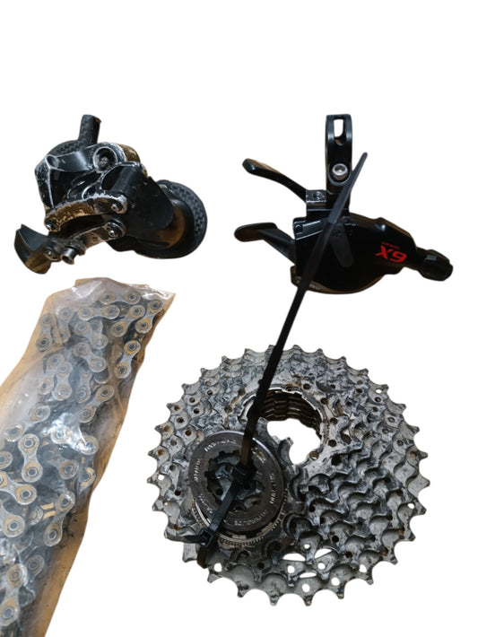 Relação Sram X0/X9 9v (Usado)