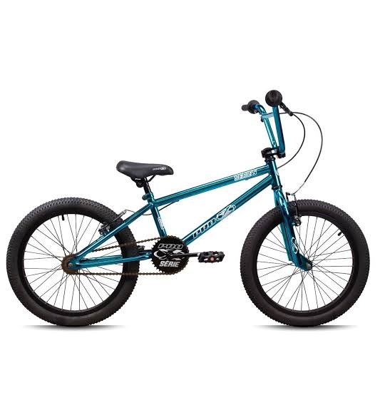 Bicicleta Pro X Série 5 Aro 20" cromo azul