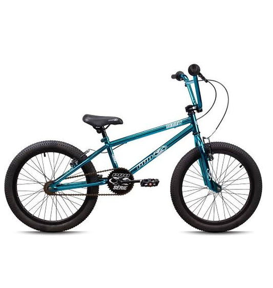 Bicicleta Pro X Série 5 Aro 20" cromo azul