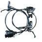 Par de freios Shimano Deore XT 4 pistões M-8020 (Usado)