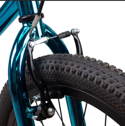 Bicicleta Pro X Série 5 Aro 20" cromo azul