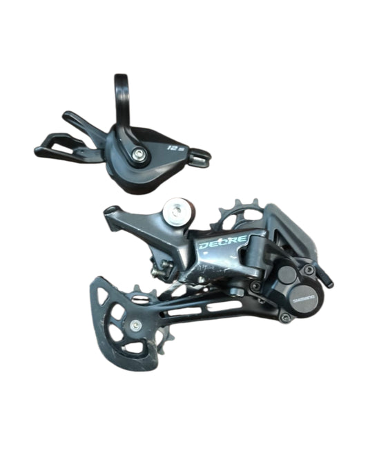Câmbio e Passador Shimano Deore 12v (Usado)
