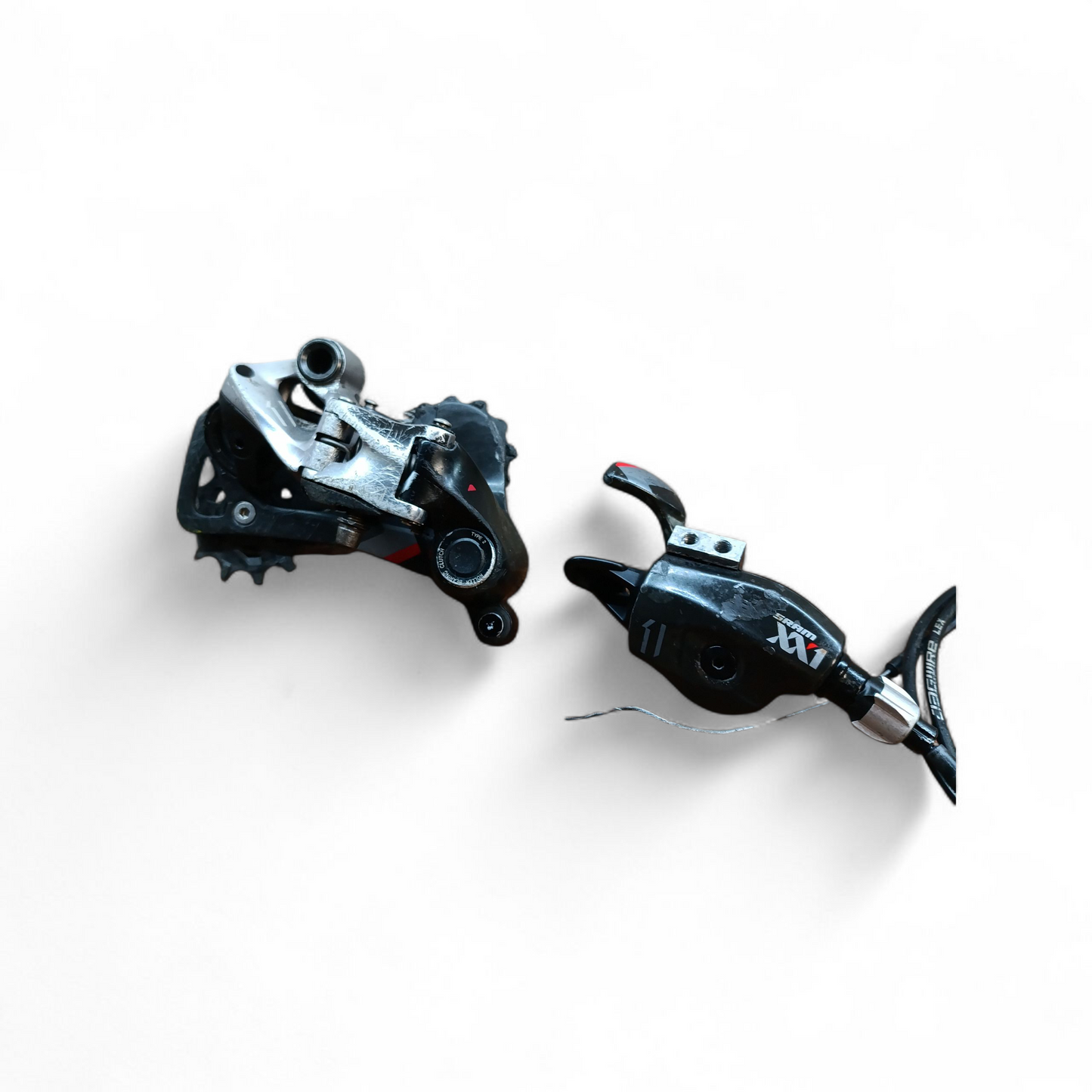 Câmbio Sram XX1 Carbon + Trocador Sram XX1 11v (Usado)