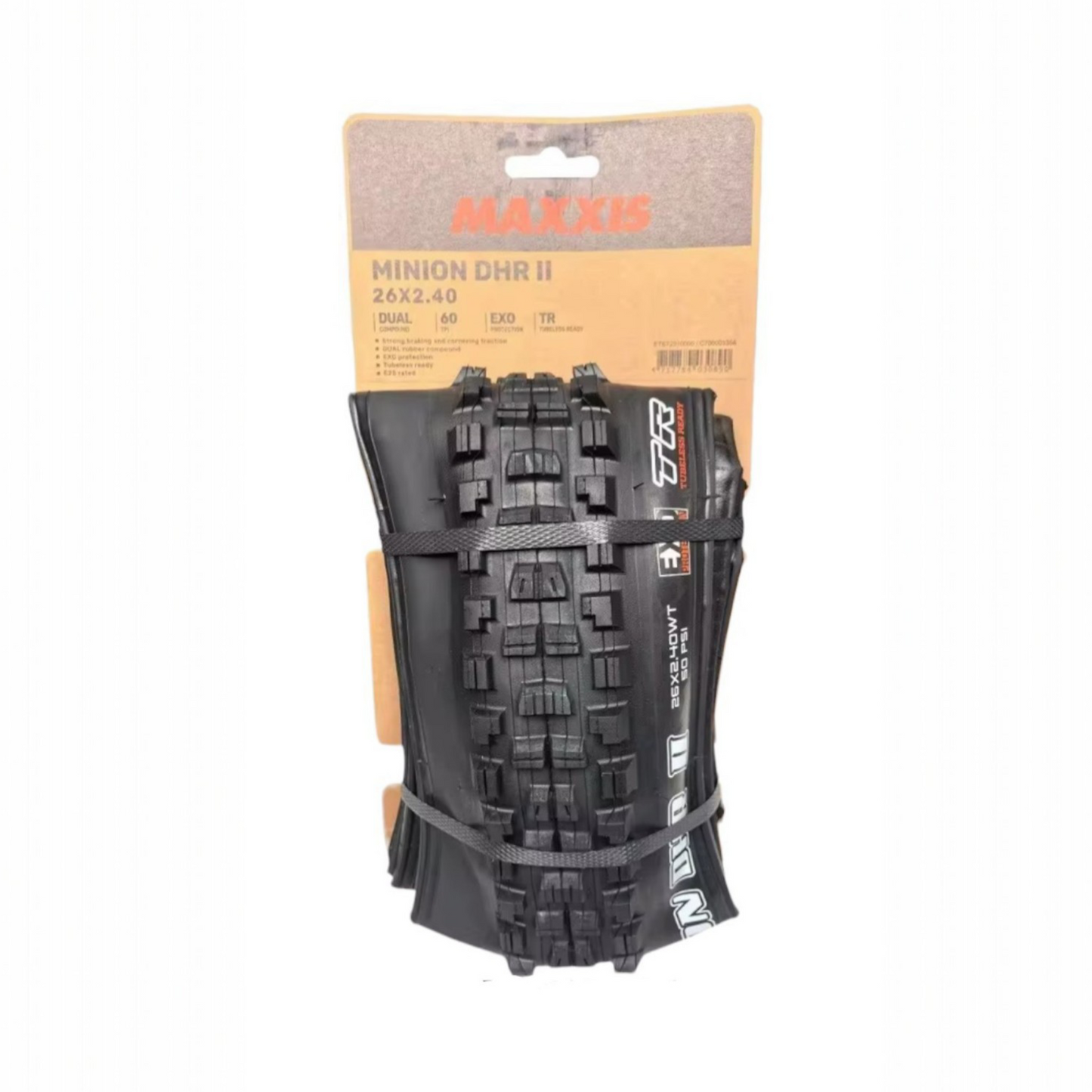 Pneu Maxxis Minion DHR EXO TR 26" X 2.40