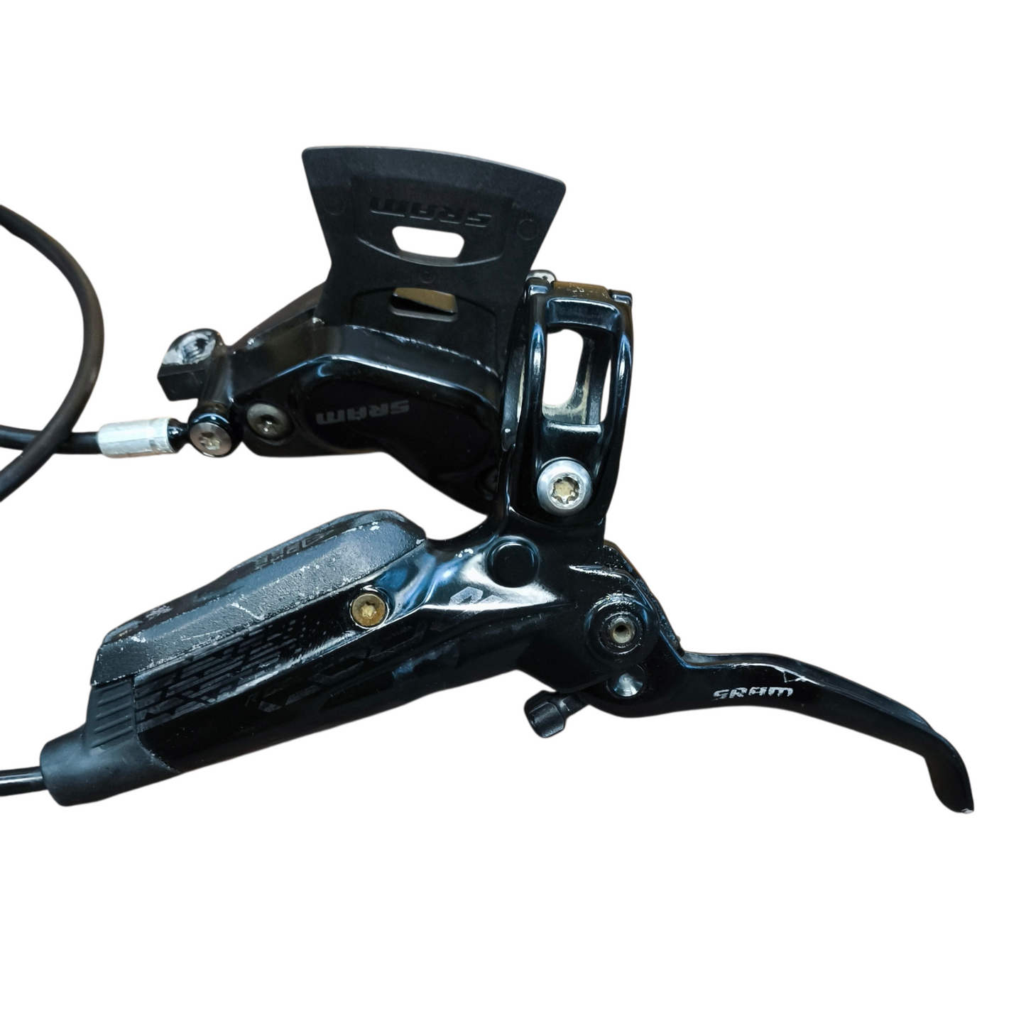 Par de freios Sram Code R 4 pistões (usado)
