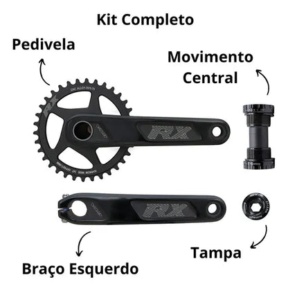 Pedivela Integrado GTA RX 73mm