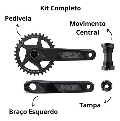 Pedivela Integrado GTA RX 73mm