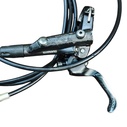 Par de freios Shimano Deore XT 4 pistões M-8020 (Usado)